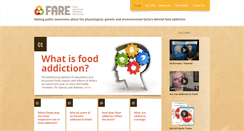 Desktop Screenshot of foodaddictionresearch.org