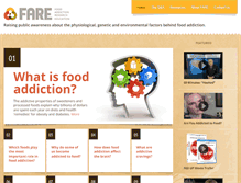 Tablet Screenshot of foodaddictionresearch.org